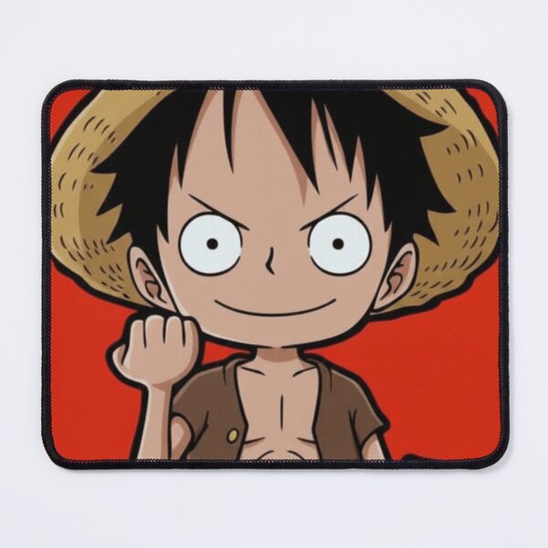 Item preview, Cute Anime Pirate Boy with Straw Hat – Chibi Style Illustration designed and sold by MajaaMachi.