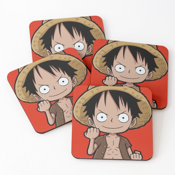 Item preview, Cute Anime Pirate Boy with Straw Hat – Chibi Style Illustration designed and sold by MajaaMachi.