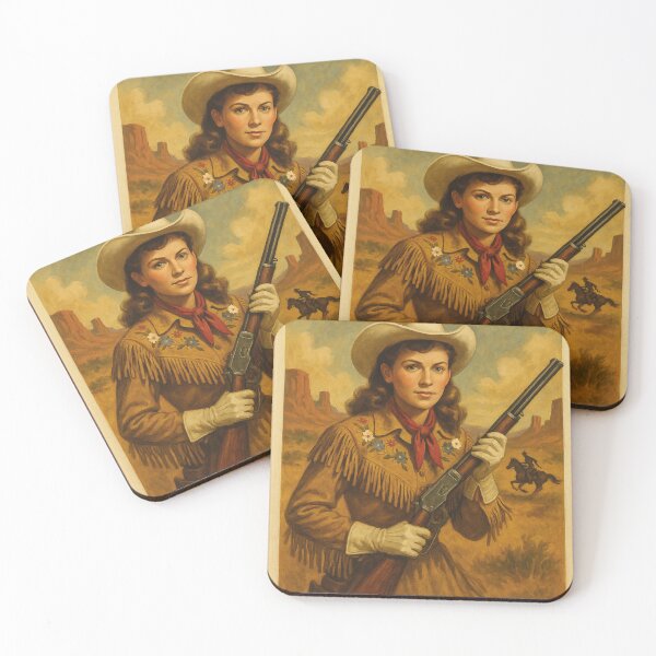 Item preview, Annie Oakley, series designed and sold by Mauswohn.