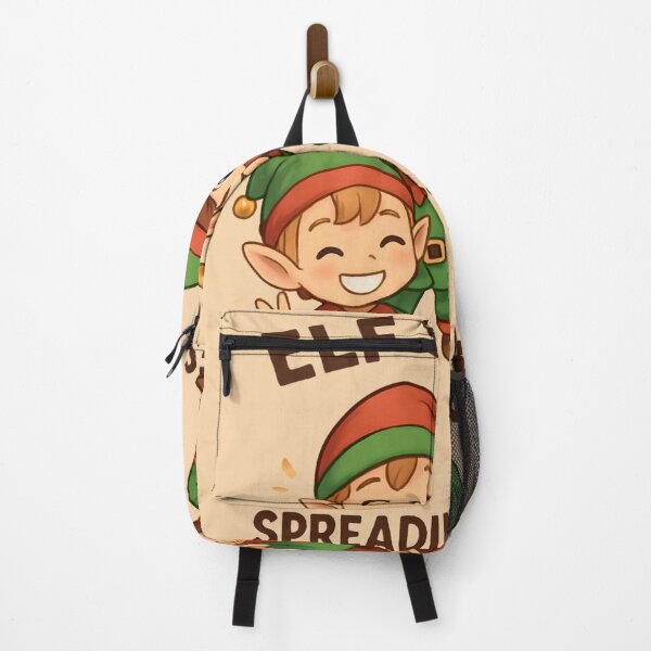 Item preview, Elf Squad Spreading Smiles by Modern Mojo | Cute Christmas Elves Art | Festive Holiday Team Design designed and sold by Modern-Mojo.