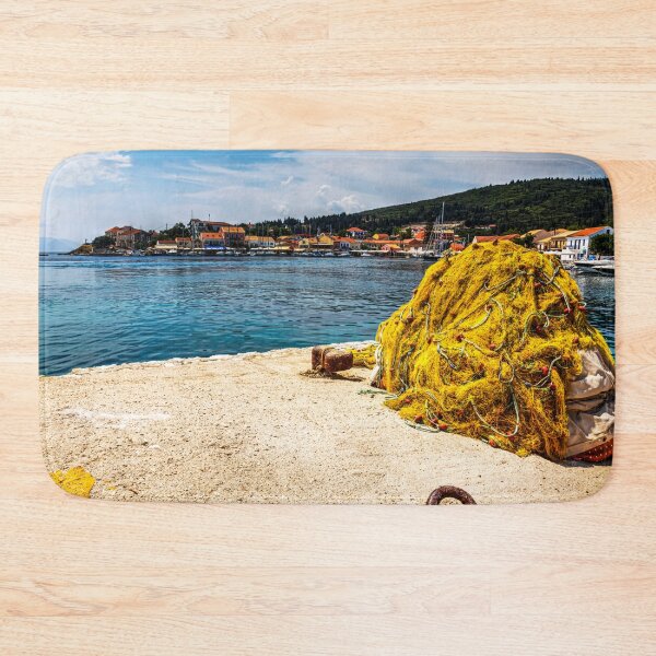 Item preview, Fiskardo Harbour Fishing Nets, Kefalonia, Greece designed and sold by Paul Thompson Photography.