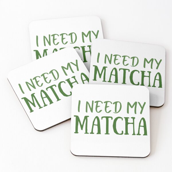 Item preview, I Need My Matcha Design designed and sold by Crafty Tiger Studio.