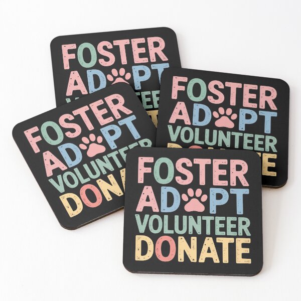 Item preview, Vintage FOSTER ADOPT VOLUNTEER DONATE Dogs Animal Shelter  designed and sold by NailMolisa.