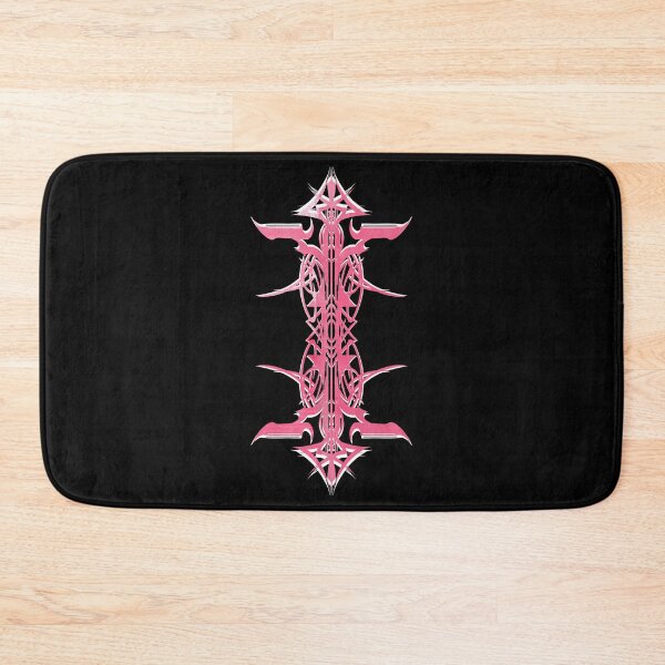 Item preview, Abstract Printed Pin Stripes - Classic Soft Pink White + White on Black Background designed and sold by Elizabeth-Banks.
