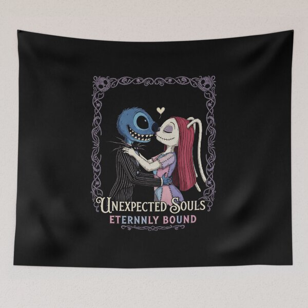 Item preview, Stitch & Angel Nightmare Before Xmas  designed and sold by jeffgonzales.