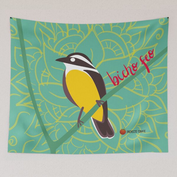 Item preview, bicho feo bird - bienteveo bird designed and sold by proyectotomate.