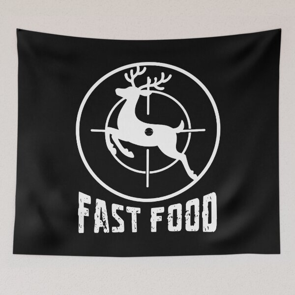 Item preview, Funny Deer Hunting “Fast Food” Shirt – Hunter Humor Tee designed and sold by tarzbol.