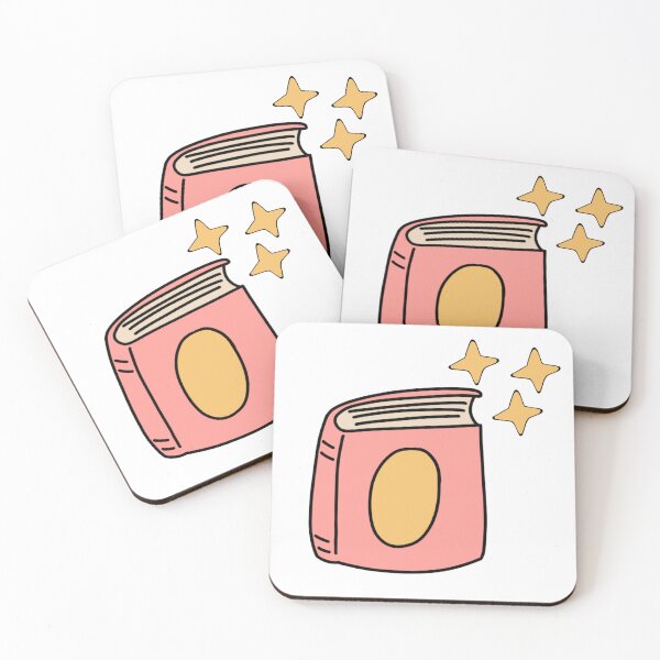 Item preview, Pink Book with Stars  designed and sold by Shiningsticker8.
