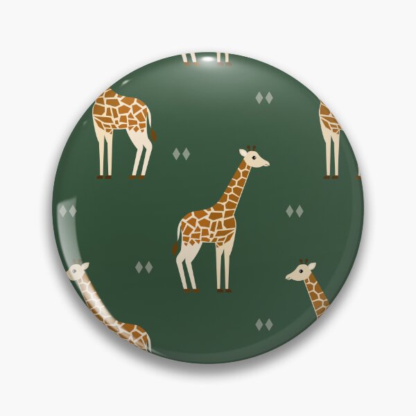 Item preview, Giraffes on green designed and sold by reneesillus.