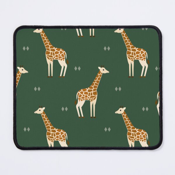 Item preview, Giraffes on green designed and sold by reneesillus.