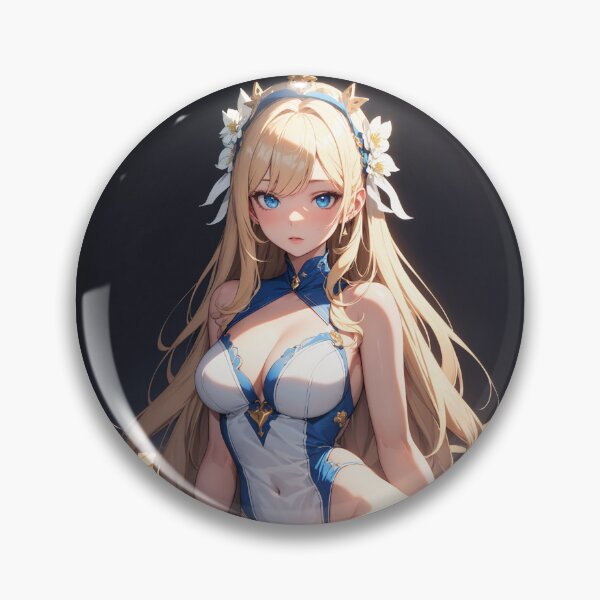 Item preview, Sandrone Genshin Impact Anime Art | Fatui Harbingers Summer Swimsuit Aesthetic designed and sold by iloveanimechibi.