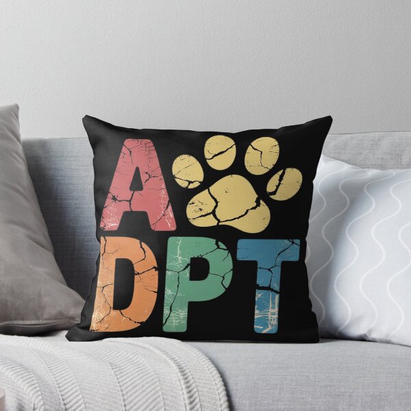 Item preview, Vintage Rainbow Adopt A Dog Rescue Foster Adoption Month  designed and sold by NailMolisa.