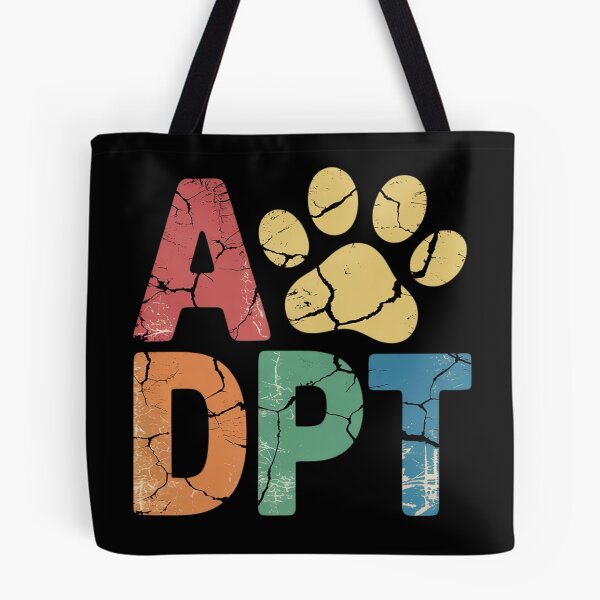 Item preview, Vintage Rainbow Adopt A Dog Rescue Foster Adoption Month  designed and sold by NailMolisa.