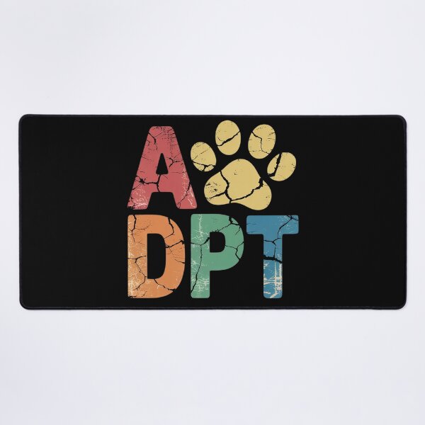 Item preview, Vintage Rainbow Adopt A Dog Rescue Foster Adoption Month designed and sold by NailMolisa.