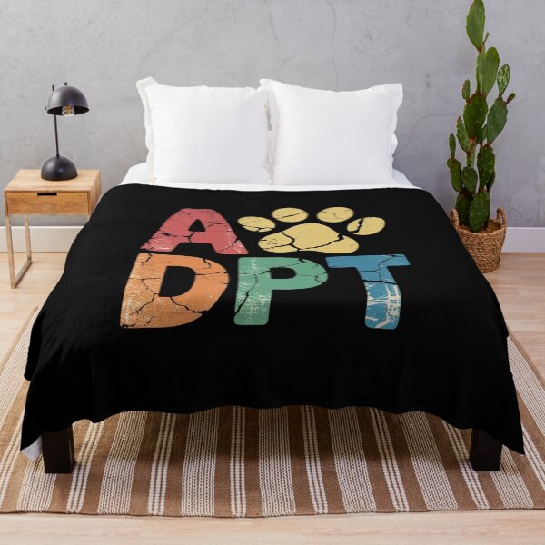 Item preview, Vintage Rainbow Adopt A Dog Rescue Foster Adoption Month designed and sold by NailMolisa.