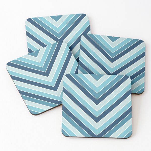 Item preview, Blue Shape pattern designed and sold by trendspatterns.