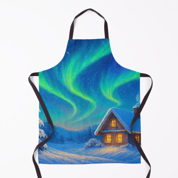 Item preview, Northern Lights over Winter Wonderland designed and sold by Sigtrix.