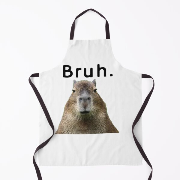 Item preview, Capybara bruh meme designed and sold by Hunter Schulz.