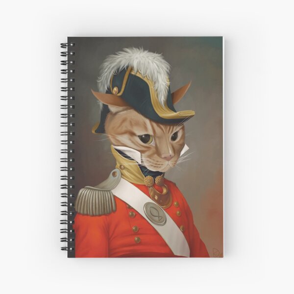 Sir Comet Thelonious, esq Spiral Notebook