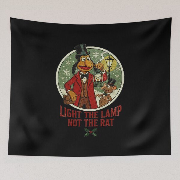 Item preview, Light The Lamp Not The Rat Vintage  designed and sold by ferminhays.