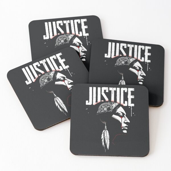 Item preview, Justice Warrior – Indigenous Strength Empowerment Design designed and sold by Taans-Creation.