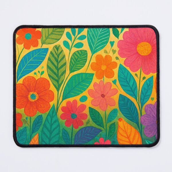 Item preview, A romantic sea of blossoms in vibrant colors designed and sold by Sigtrix.