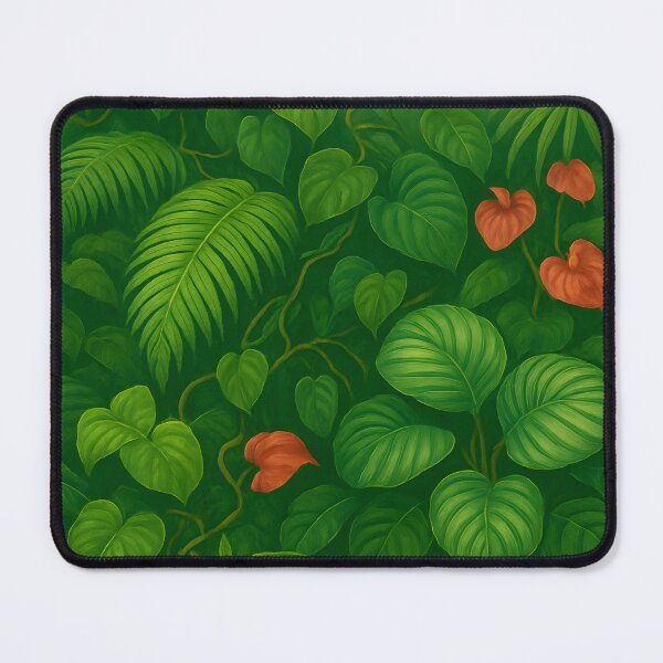 Item preview, Tropical Canopy Pattern – Tree Ferns, Understory, Diffused Light designed and sold by Artsy-With.