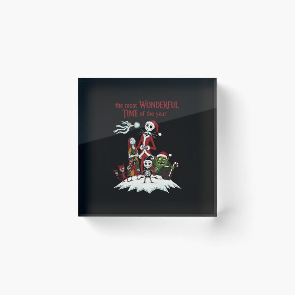 Item preview, The Most Wonderful Time Of The Year Jack Skellington Movie Nightmare Before Christmas  designed and sold by jeffgonzales.