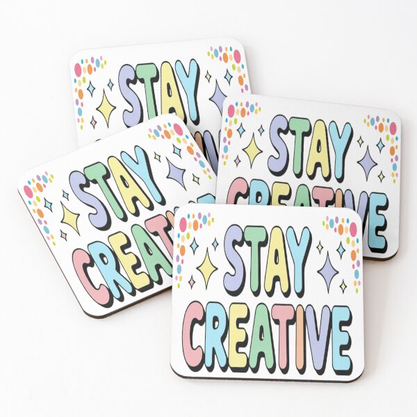 Item preview, Stay Creative – Cute Pastel Kawaii Art Design designed and sold by RBToper.