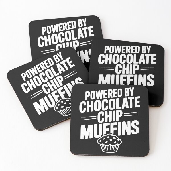Item preview, Powered by Chocolate Chip Muffins designed and sold by Frank Ring.