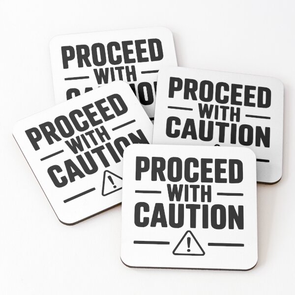 Item preview, Proceed with Caution designed and sold by Frank Ring.