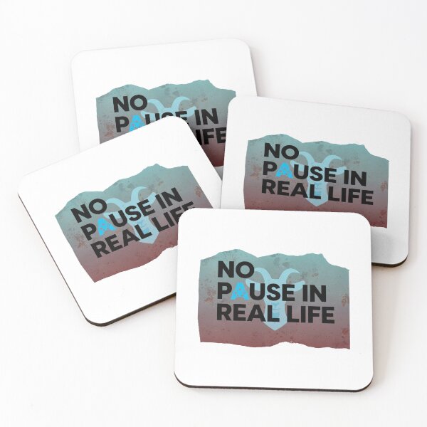 Item preview, No Pause in Real Life – Modern Gamer Shirt designed and sold by LoganDzign.