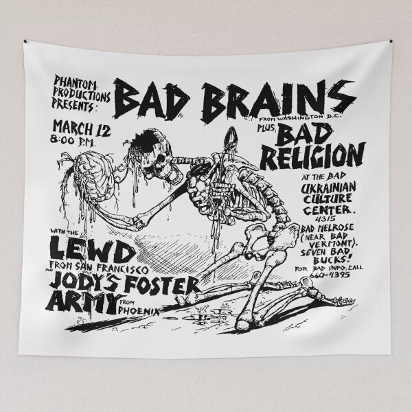 Item preview, Bad Brains Punk Vintage VL18 designed and sold by simmonsmarko.