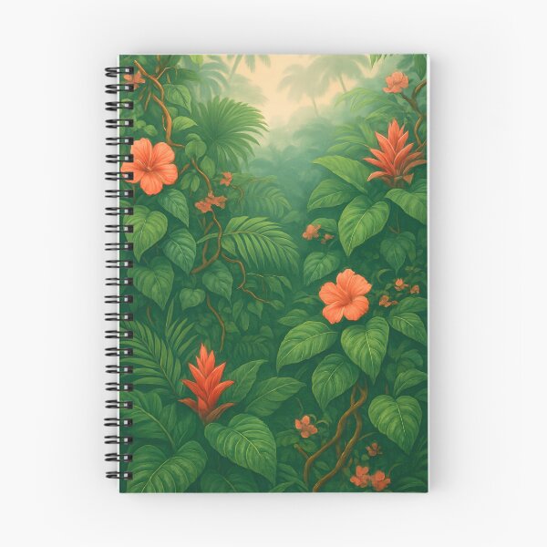 Item preview, Tropical Canopy Pattern – Palm Varieties, Dawn Mist Layers designed and sold by Artsy-With.