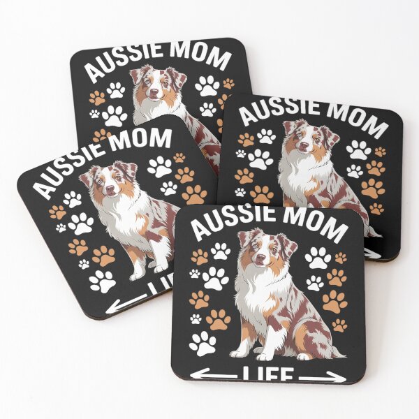 Item preview, Womens AUSSIE MOM LIFE Dog Mom Australian Shepherd Mommy  designed and sold by InspiredFoul.