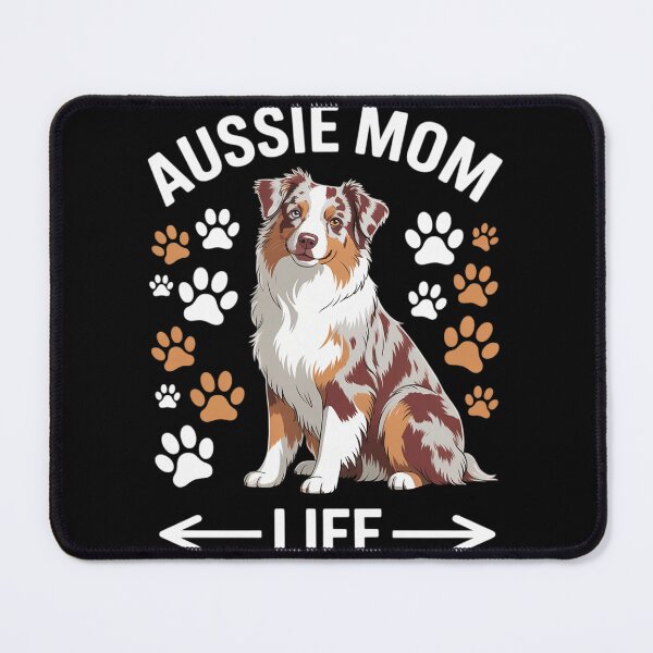 Item preview, Womens AUSSIE MOM LIFE Dog Mom Australian Shepherd Mommy  designed and sold by InspiredFoul.