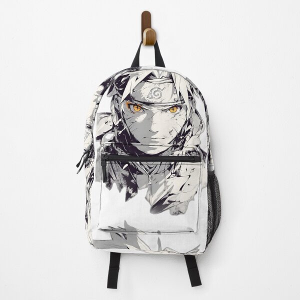 Item preview, Fierce Anime Warrior Portrait – Ink & Smoke Illustration designed and sold by Dyan4.