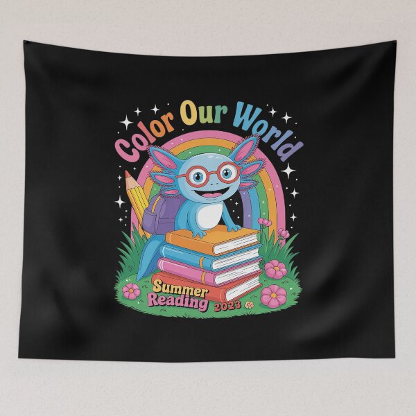 Item preview, Summer 2025 Summer Reading Program Rainbow Color Our World  designed and sold by KotexTemu.