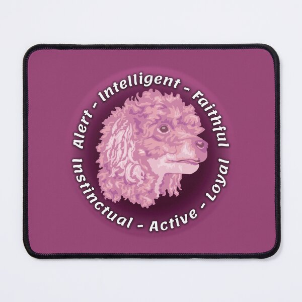 Item preview, Pink Beloved Poodle Personality designed and sold by DuFauna.