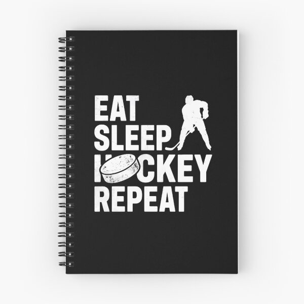 Item preview, Eat Sleep Hockey Repeat Rink Life Mode designed and sold by SkeletonsDanger.