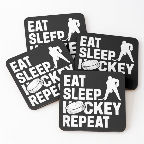 Item preview, Eat Sleep Hockey Repeat Rink Life Mode designed and sold by SkeletonsDanger.