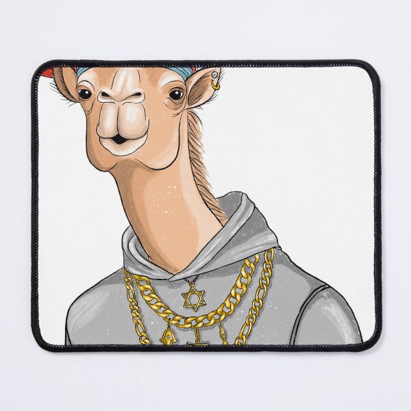 Item preview, Walla Camel – Funny Streetwear Camel Cartoon designed and sold by Balagan Apparel.