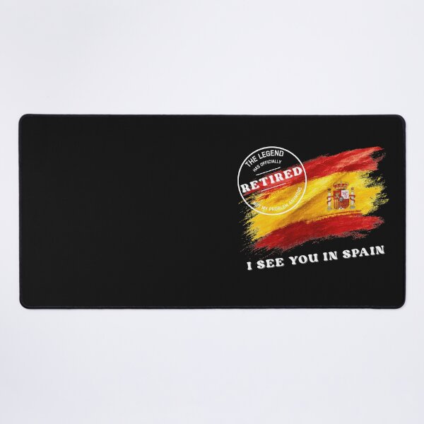 Item preview, Retirement funny design Legend Retired in Spain designed and sold by TeeArtWorld.