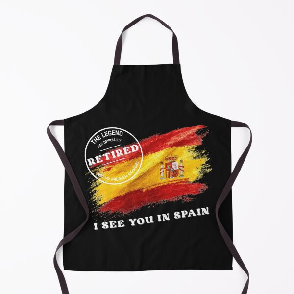 Item preview, Retirement funny design Legend Retired in Spain designed and sold by TeeArtWorld.