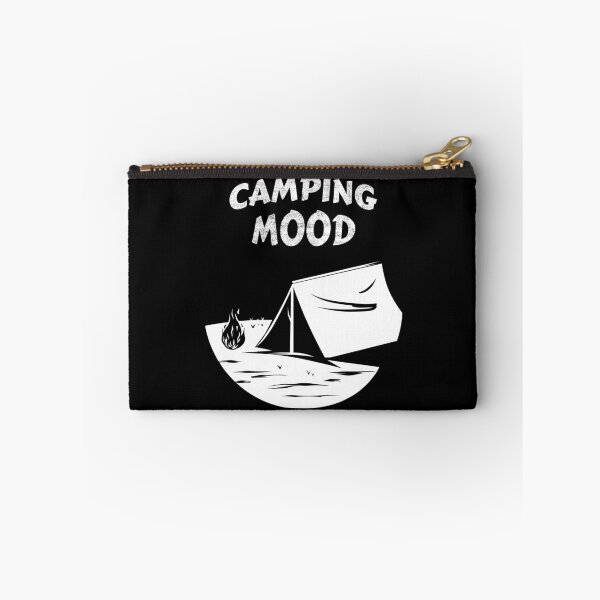 Item preview, Camping Mood Tent by the Campfire Illustration designed and sold by GetGoodFit.