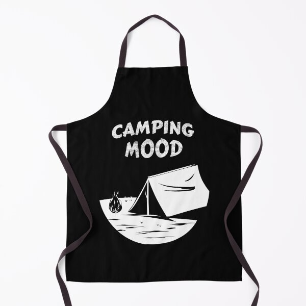 Item preview, Camping Mood Tent by the Campfire Illustration designed and sold by GetGoodFit.