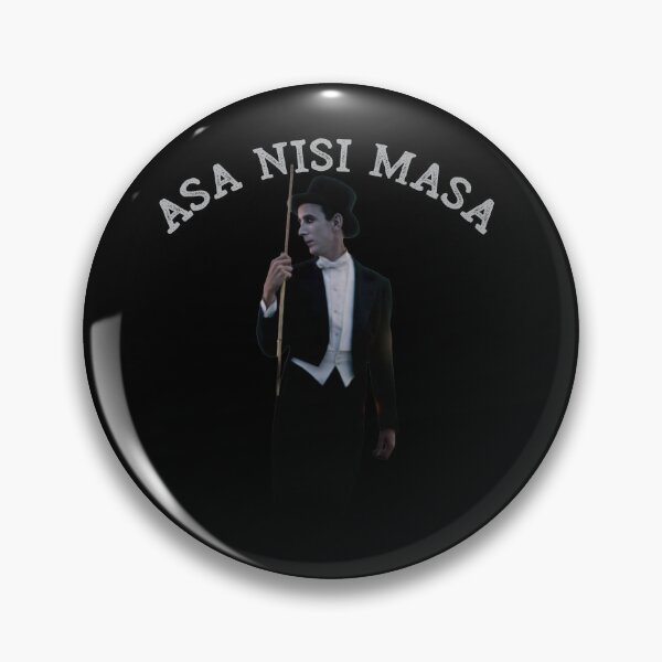 Item preview, ASA NISI MASA — Fellini’s Enigma, Reborn in Tux & Shadow designed and sold by bisha.