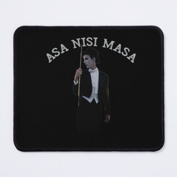 Item preview, ASA NISI MASA — Fellini’s Enigma, Reborn in Tux & Shadow designed and sold by bisha.