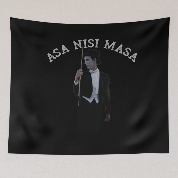Item preview, ASA NISI MASA — Fellini’s Enigma, Reborn in Tux & Shadow designed and sold by bisha.