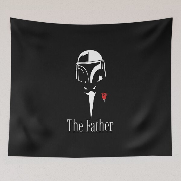 Item preview, THE FATHER BOBA FETT Mandalorian designed and sold by JusTiceT-shirts.